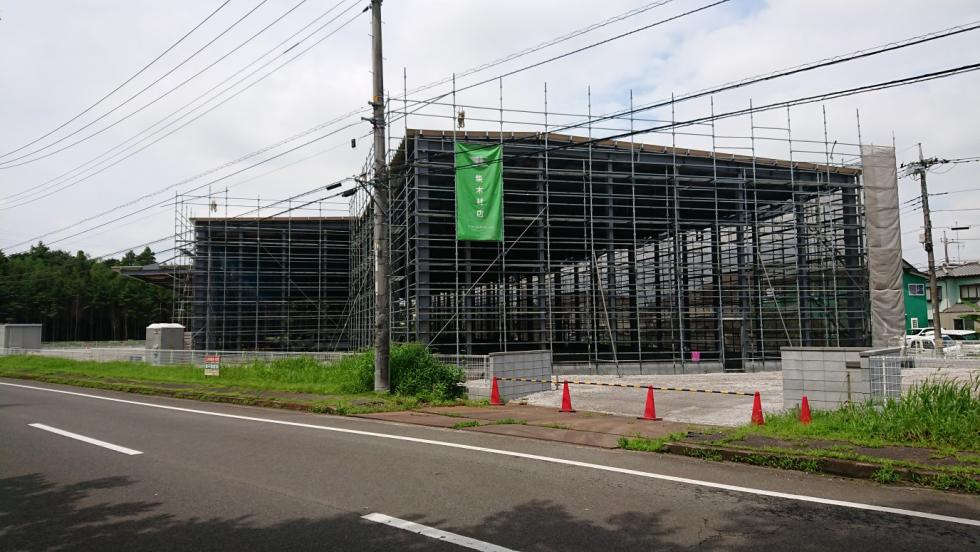 外観(建築中)